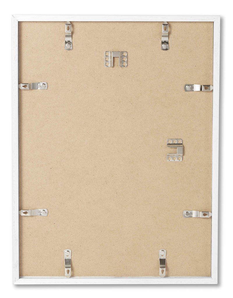 Opposite Wall - 11x17 in - White Solid Oak Wood Picture Frame - Lightweight, Versatile & Shatterproof - Wall Hanging Poster or Photo Frame - Wall Decor for Office, Gallery & Home - Image 2